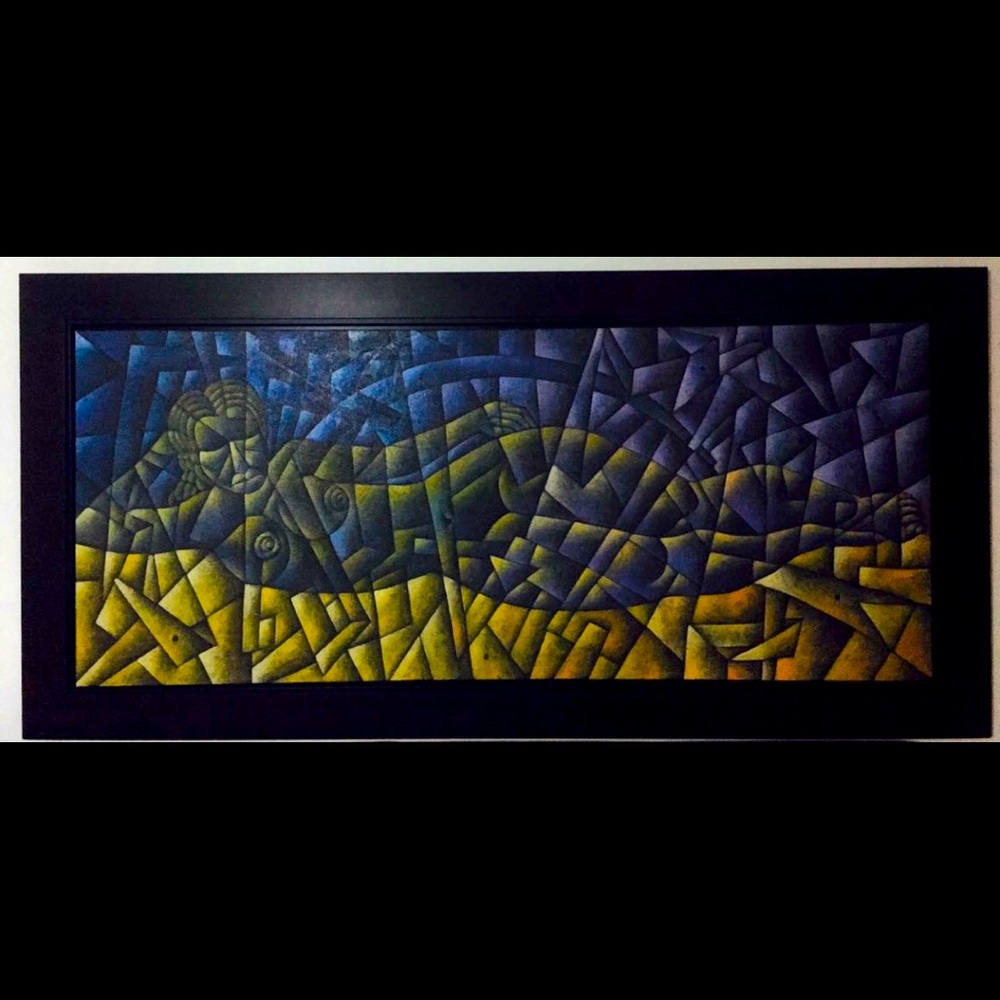 Original paint 30”x72” De la Cruz